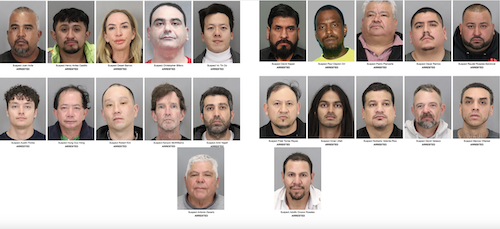 22 Alleged Sex Crimes Suspects Arrested By San Jose Police 