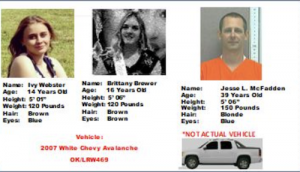 Oklahoma mass murder victims and killer Jesse McFadden. Credit Oklahoma Highway Patrol