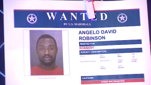 Angelo David Robinson being sought by Baltimore police. Credit: Maryland's Most Wanted