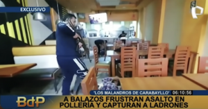 Lima Police Stakeout Ends in Shootout with Armed Robbers. Credit Buenos Días Perú