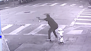 San Francisco Tenderloin Shooting Caught on Camera.