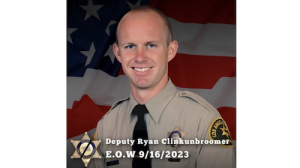 Deputy Ryan Clinkunbroomer. Credit LASD