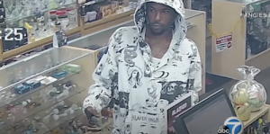 Alleged suspect in a violent Los Angeles Chinatown robbery.