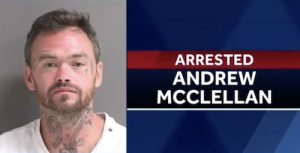 Andrew McClellan Arrested for Alleged Brutal Carjacking Caught on Camera. Credit WESH 2 News