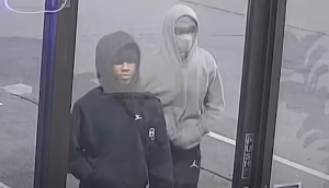 Suspects in alleged robbery shootout with Mesquite store owner. Credit FOX 4 Dallas-Fort Worth