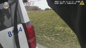 Video from Denver police shootout with Joshua Mitchell. Credit DPD