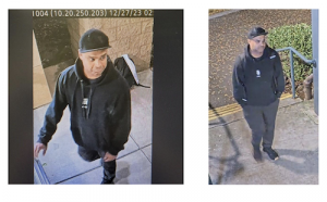 Stanford University Police Release Photo of Alleged Escondido Village Burglary Suspect. Credit: Stanford DPS