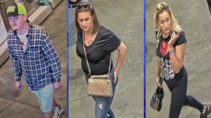 L.A. Deputies Trying to ID Alleged Wallet Thieves. Credit: LASD