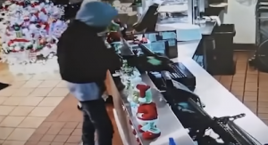 Cybelles Pizza Restaurant Employees Fight Back Robbers Caught on Camera. Credit: ABC 7 News Bay Area