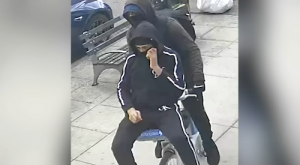 Alleged Apple AirPod Max Robbery Suspects Caught on Camera. Credit NYPD