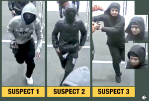 Alleged robbery suspects. Credit LASD