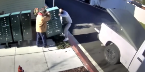 Alleged Mail Thieves Caught on Camera, Police Union Says Fewer Officers to Blame. Credit KTVU 2 News