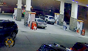 Video shows an apparent kidnap of woman at a gas station in Arizona. Credit Buckeye Police Department