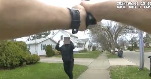 Akron Police Release Video of Officer Shooting 15-Year-Old Tavion Koonce-Williams. Credit CBS Evening News