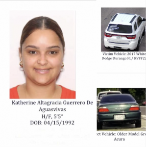 Missing Woman Katherine Altagracia Guerrero De Aguasvivas Found Dead, Deputy Arrested. Credit SCSO