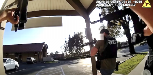 Fullerton Police Release Video of Officers Shooting Bank Robber Scott Thompson. Credit FPD