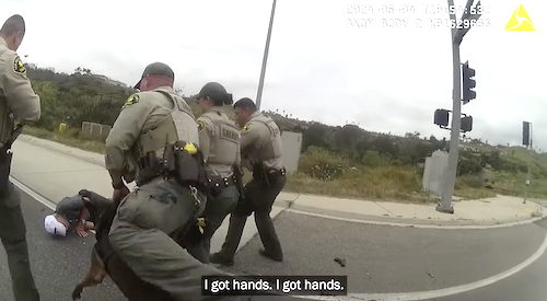 San Diego County Sheriff's Department Releases Video in Patrick Wendell Lowell Shooting. Credit SDSD