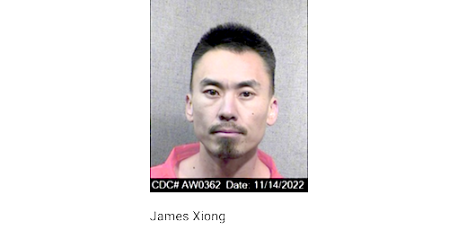 James Xiong Wanted for Alleged Escape From Sonoma County. Credit CDCR