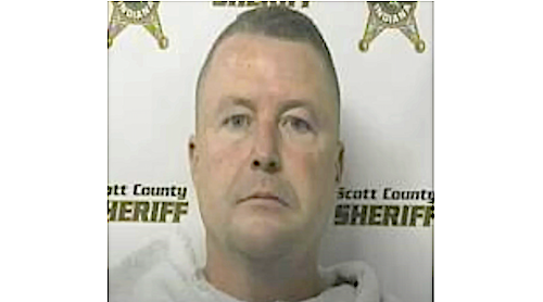 Suspect Jamey Noel. Credit Scott County Sheriff's Office