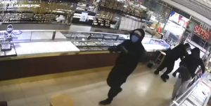 Hill Street Jewelry Store Owner Fights Back Robbers Caught on Camera. Credit ABC7