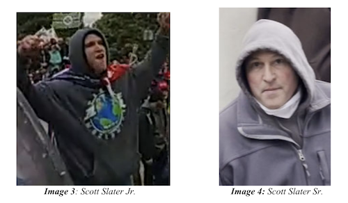 Screenshot of Scott Slater Jr. and Scott Slater Sr. Credit FBI