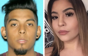 Suspect Erick Rangel-Ibarra and Victim Lesly Palacio. Credit LVMPD