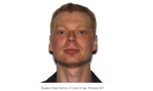 Suspect Chase Garvey. Credit Florence Police Department