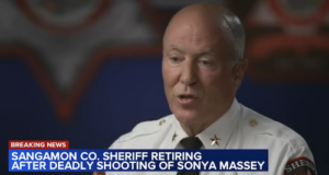 Sangamon County Sheriff Jack Campbell Announced He is Retiring Due to Sonya Massey Shooting. Credit ABC 7 Chicago