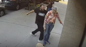 Elderly Woman Randomly Sucker-Punched Caught on Camera, NYPD Investigating. Credit CBS New York