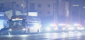 Los Angeles MTA Bus Hijacked and Passenger Shot Dead Caught on Camera. Credit KTLA 5