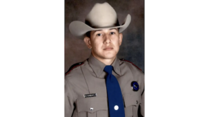 Texas DPS Trooper Kevin Ramirez Vasquez Critically Injured in Ector County Crash. Credit Texas DPS