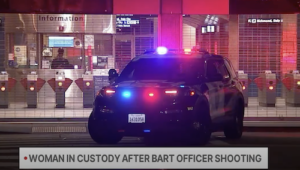 BART Police Report An Officer Shot Jasmine Gao After She Allegedly Assaulted Police Officer. Credit KRON 4