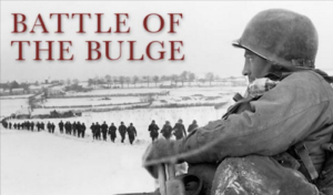 Today is the 80th Anniversary of the start of the World War Two Battle of the Bulge. Credit U.S. Army