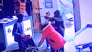Alleged Robbery of the S & L Recycling Center Caught on Camera. Credit Action News Now