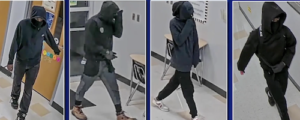 Suspects Steal Guns From Golden Gate Middle School Caught on Camera. Credit WINK News