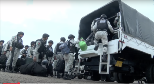 Thousands of Mexican Troops Arrive on US-Mexico Border For Border Security. Credit CBS 8 San Diego