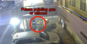 Los Angeles Police Release Video of Officers in Shootout with Benjamin Prince Bradley. Credit LAPD