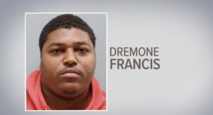 Dremone Francis Accused of Ambush Murder of Deputy Released From Jail on Bond. Credit KHOU 11