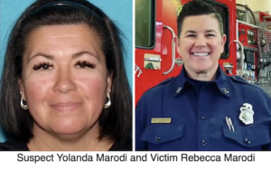 Yolanda Marodi Wanted by Marshals for Alleged Murder of Cal Fire Captain in SoCal. Credit SDSD and Cal Fire