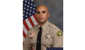 San Bernardino County Sheriff's Deputy Hector Cuevas, Jr. Killed in Pursuit Crash. Credit SBSO