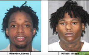 Adonis Robinson and Jakobie Russell Wanted for Alleged Murders of Rapper and 5-Year-Old Girl. Credit FHPD