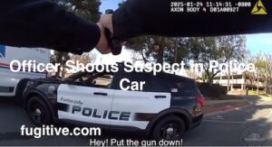 Female Fountain Valley Police Officer Disarmed, Then Shot and Killed by Other Officer Caught on Camera. Credit FVPD