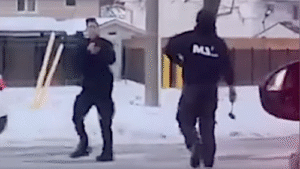 Waterloo Police Officer in Violent Fight for His Life Caught on Camera. Credit Toronto Sun