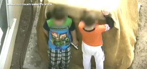Bernalillo County Sheriff Has Released Video Showing Little Boys in an Armed Standoff with Deputies. Credit BCSO