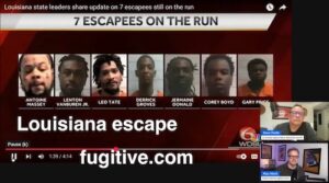 Law Enforcement on Massive Manhunt After Ten Inmates Escape From New Orleans Jail. Credit FW