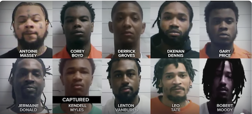 10 Inmates Escape From New Orleans Jail Caught on Camera