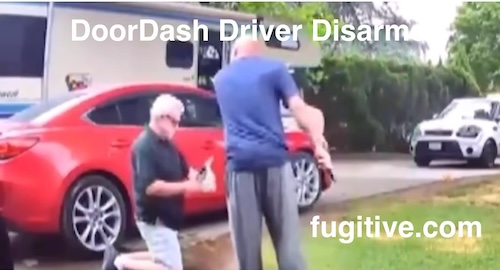 DoorDash Driver Allegedly Disarmed Over Tip Caught on Camera