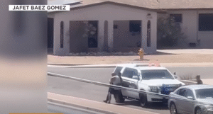 Screenshot from cell phone video. Credit Jafet Baez Gomez