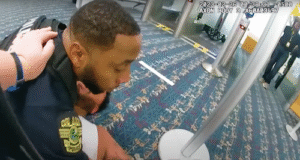 Alleged Unruly Spirit Airline Passenger Arrested by Orlando Police at Airport Caught on Camera. Credit Midwest Safety