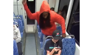 Decarlos Brown Jr. Arrested for Allegedly Stabbing a Young Woman on Light Rail Train Caught on Camera. Credit CHARLOTTE AREA TRANSIT SYSTEM